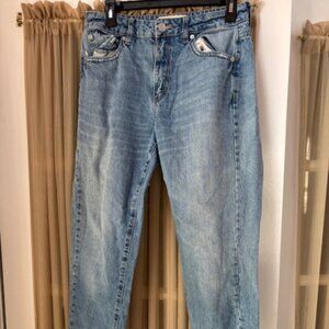 Juniors' Garage Brand "mom" jeans